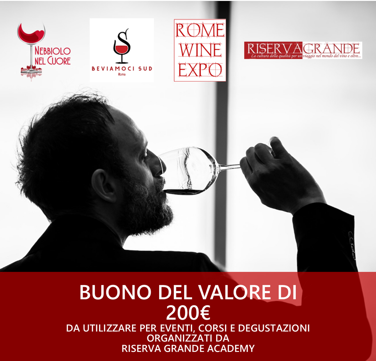 Buono del valore di 200€ Riserva Grande Academy